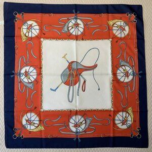 Chic and Timeless Equestrian-Style Scarf